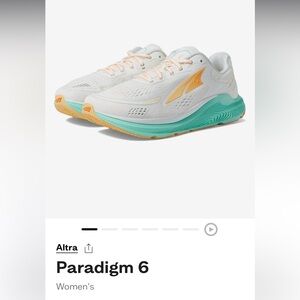 Women’s Altra Paradigm athletic shoes. 7.5